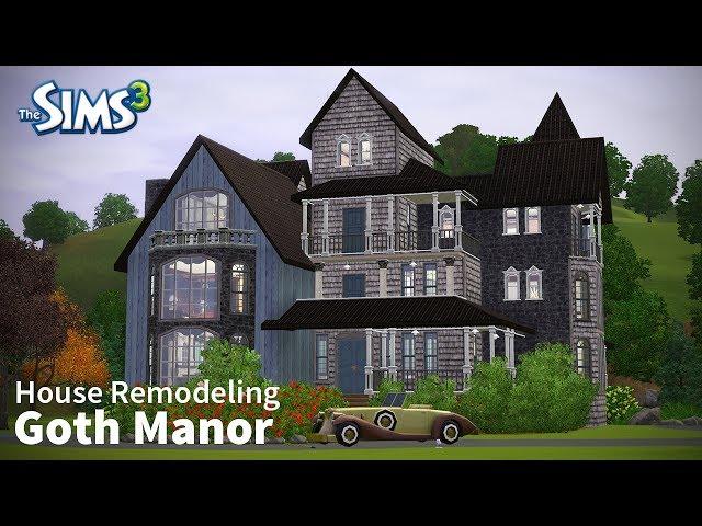 Goth Manor | The Sims 3 House Remodeling