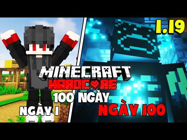 KiraMC Tóm Tắt 100 Ngày Minecraft 1.19 Sinh Tồn Siêu Khó !! 100 Days Hardcore 1.19