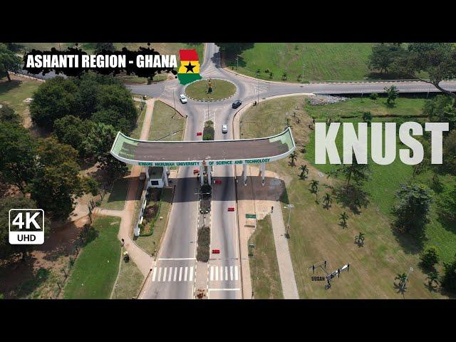 KNUST Campus Complete Aerial Drone Tour in Kumasi Ghana 4K