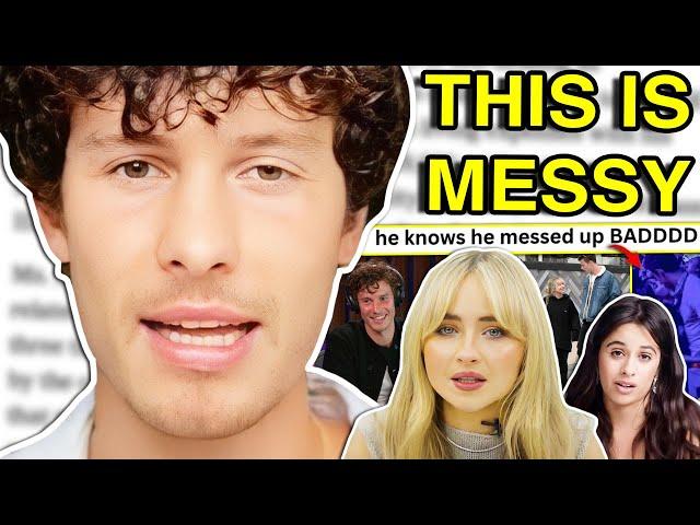 SHAWN MENDES ADDRESSES SABRINA CARPENTER DRAMA