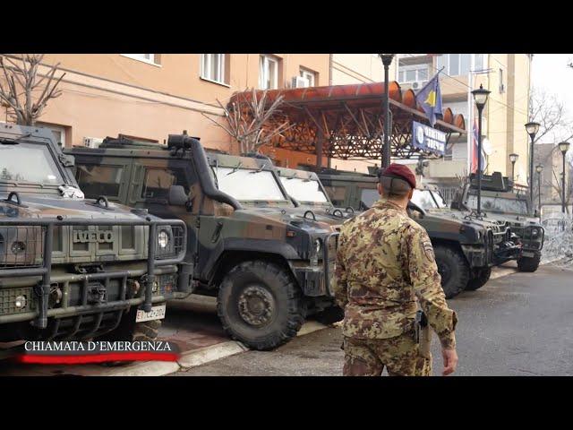 Militari italiani in Kosovo. Kfor, la forza di pace - Chiamata d'emergenza 20/01/2024