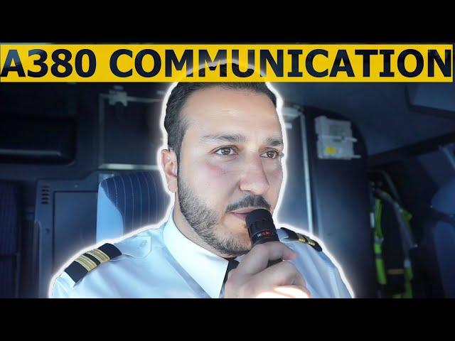 Airbus A380 - Super Radio Communication - Pilot Alexander