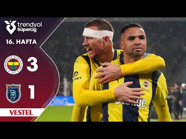 Vestel | Fenerbahçe (3-1) R. Başakşehir - Highlights/Özet | Trendyol Süper Lig - 2024/25