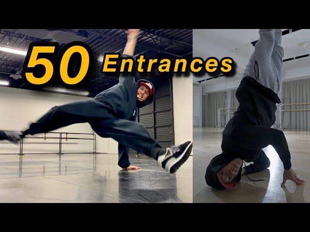 50 Breaking Entrances - Feat Bboy G | Now Or Never Crew