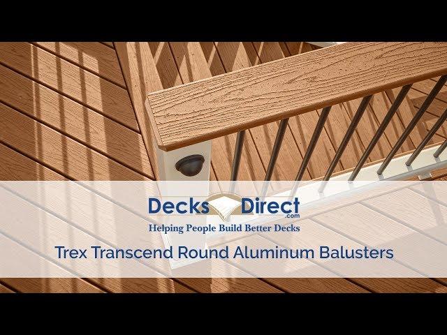 Trex Transcend Round Aluminum Balusters