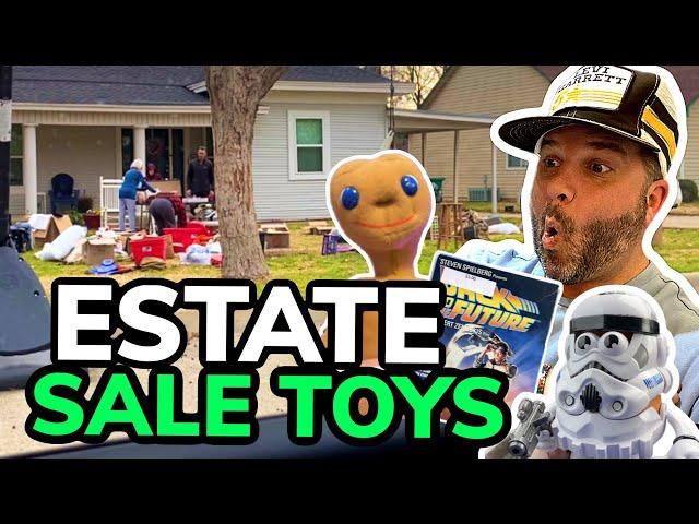 I Hit Up This Estate Sale and Found Vintage 80s Toys! #vintagetoys #toyhunt