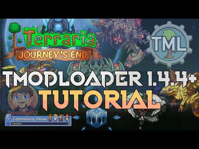 TModloader 1.4.4+ Tutorial! "Change Versions?"