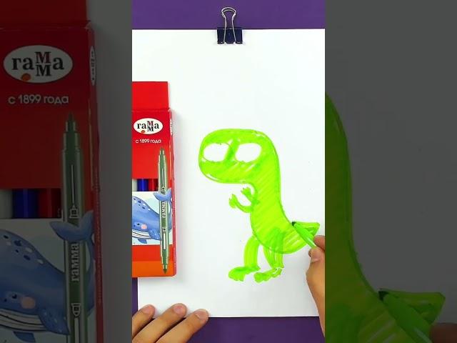 My dad is dinosaurs  Drawing￼ tutorial￼