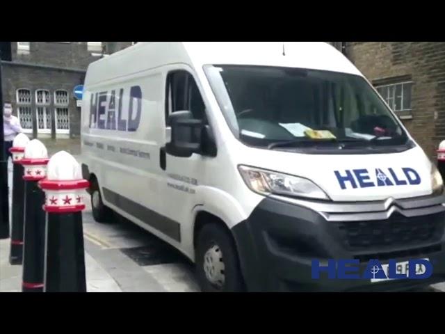 Heald EVO Bollard - Crash Tested Automatic Rising Bollard