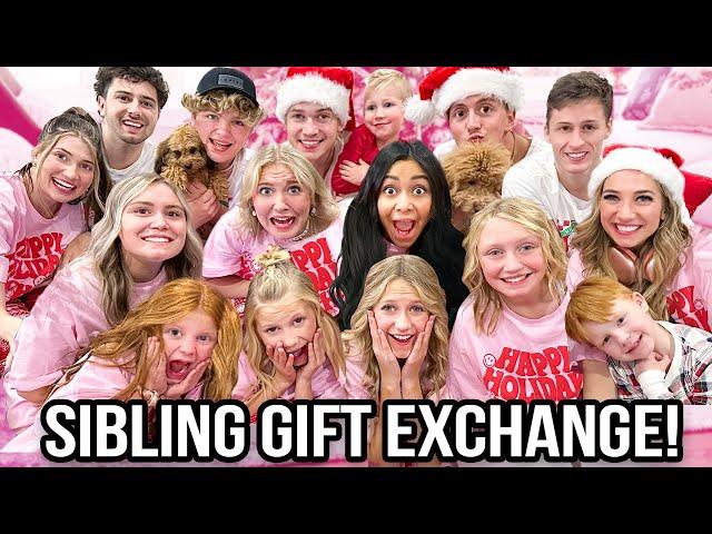 SiBLiNG GIFT EXCHANGE w/ 16 KiDS 2022!!! 