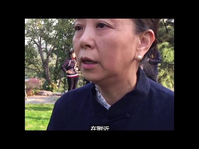 赵紫阳墓前采访王雁南：不敢相信这是真的