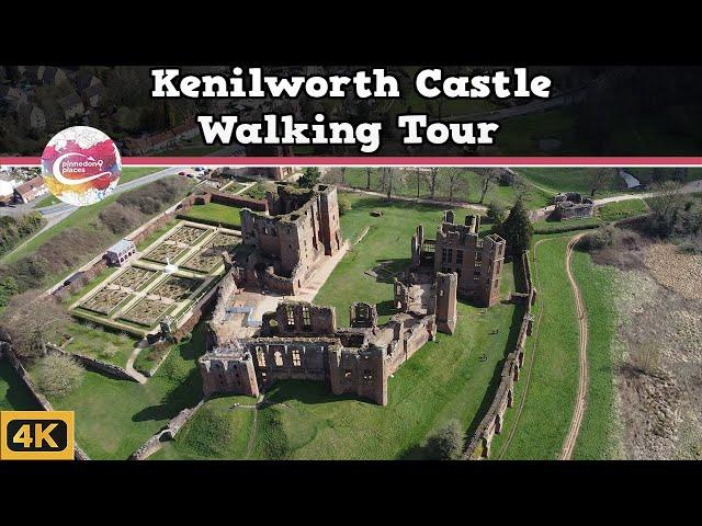 KENILWORTH CASTLE  |  ONE of ENGLAND'S Most Formidable Medieval Fortresses  |  Walking Tour