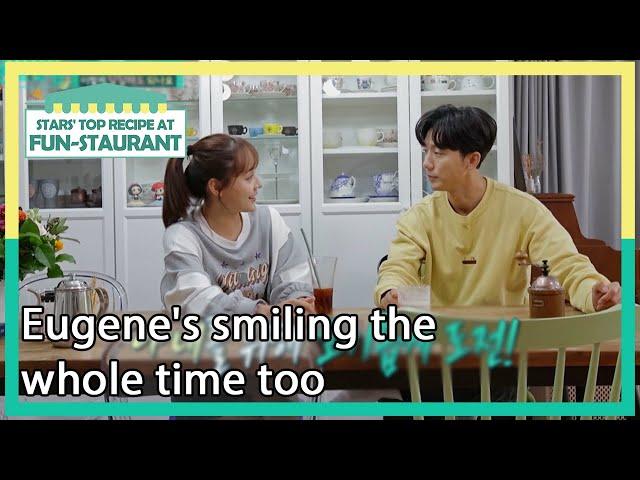 Eugene's smiling the whole time too (Stars' Top Recipe at Fun-Staurant EP.102-4)|KBS WORLD TV 211116