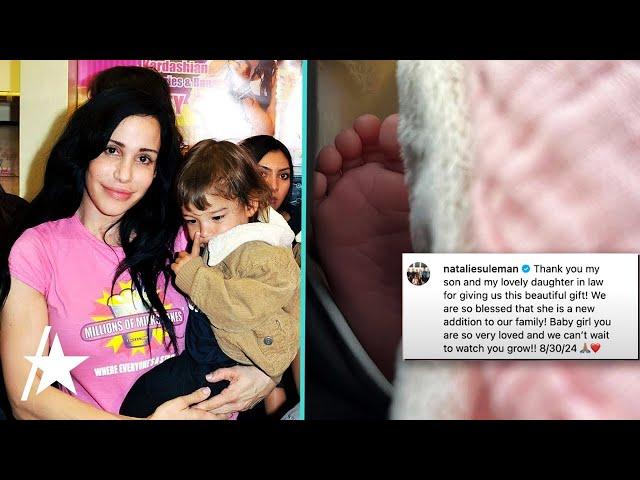 ‘Octomom’ Nadya Suleman Is Now a GRANDMOTHER