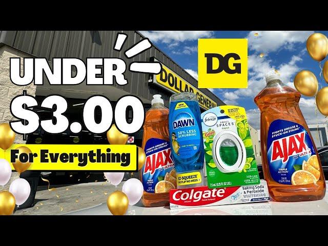 EASY DOLLAR GENERAL COUPONING DEAL! 5 ITEMS UNDER $3.00! ALL DIGITAL COUPONS!