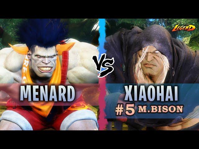 SF6 ▰ Blanka ( MenaRD ) Vs. Ranked #5 M.Bison ( Xiaohai ) 『 Street Fighter 6 』