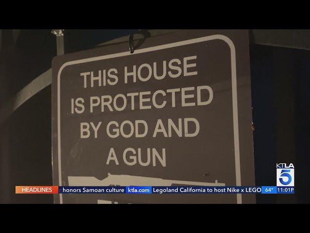 Burglars break in while Hollywood Hills family is home