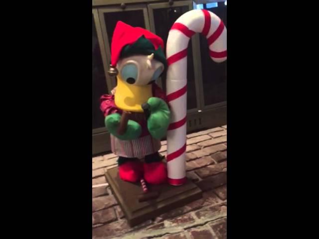 KZ eBay auction animated Donald Duck with candycane