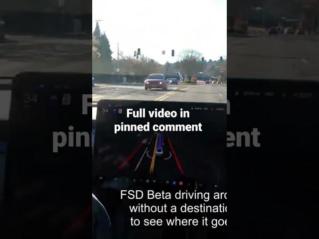 Where you taking me, Tesla? #seattle #tesla #fsd #selfdriving