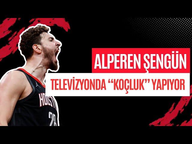 ALPEREN ŞENGÜN "NBA TODAY"İN KONUĞU: Jalen Green'le Birlikte Pozisyon Değerlendirme ve Set Uygulama