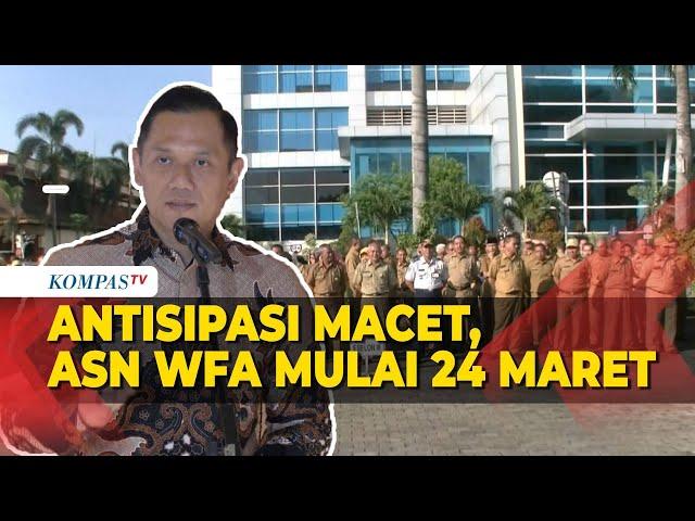 Pemerintah Terapkan WFA bagi ASN Jelang Lebaran, AHY: Solusi Mengurai Kemacetan