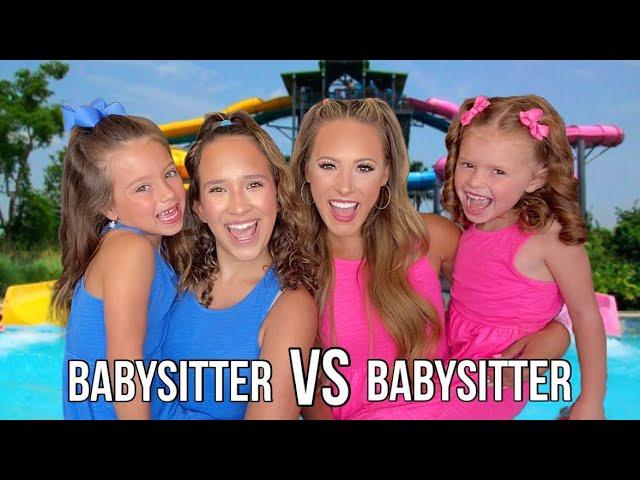 BABYSITTER VS BABYSITTER CHALLENGE (KALLI VS KAYLA) WHO IS THE BETTER BABYSITTER?! 