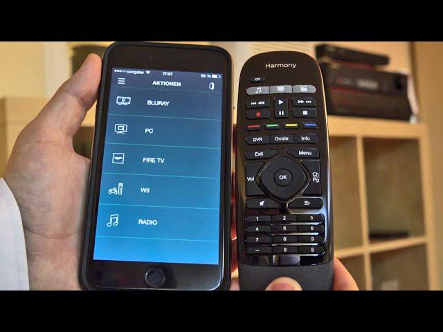 Test: Logitech Harmony Smart Control Hub... Eine Fernbedienung für alle Geräte