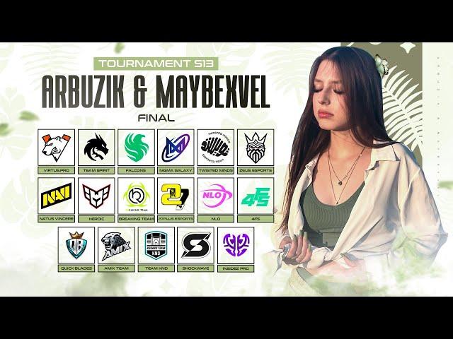 MAYBEXVELxARBUZIK TOURNAMENT  FINAL  | PUBG MOBILE | KALAMBOOR