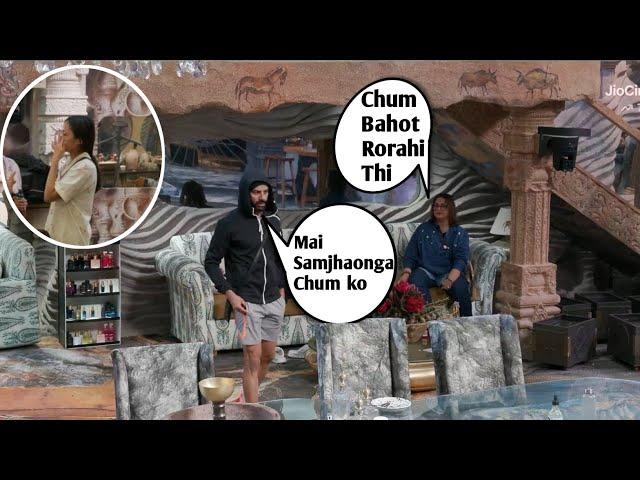 Bigg Boss Season 18 Live: Karan ko Aya Shrutika par Gusa Chum Rone lagi issliye Today Live