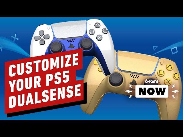 How to Customize Your PS5 DualSense Controllers...For a Price - IGN Now