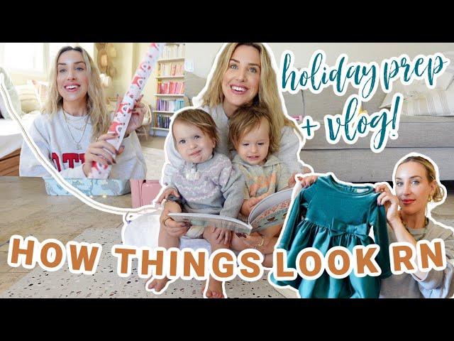 holiday prep, gift ideas, busy mom things! day in the life vlog