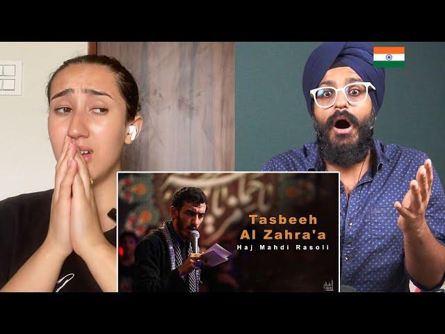 Indian Reaction to Tasbeeh Al Zahra’a Haj Mahdi Rasoli | Raula Pal