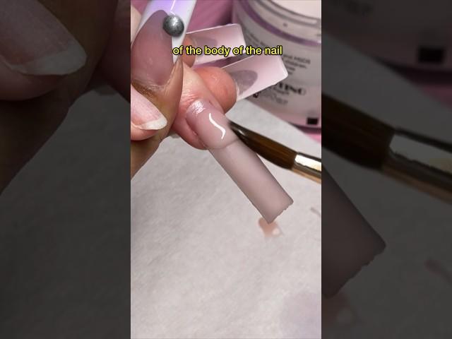 WATCH ME WORK: Acrylic Nail Application  (ps. thank u for 100k ) #acrylicnails #howtodonails