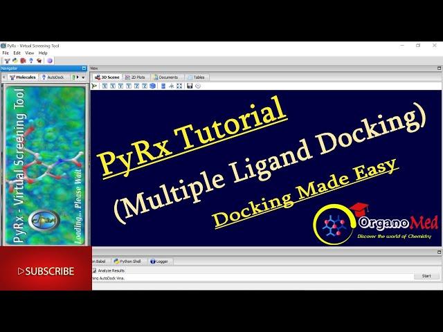 PyRx Tutorial || Multiple Ligand Docking || From Download to Result Analysis || All in One