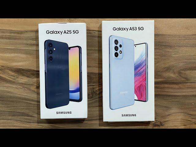 Samsung Galaxy A25 5G vs Samsung Galaxy A53 5G