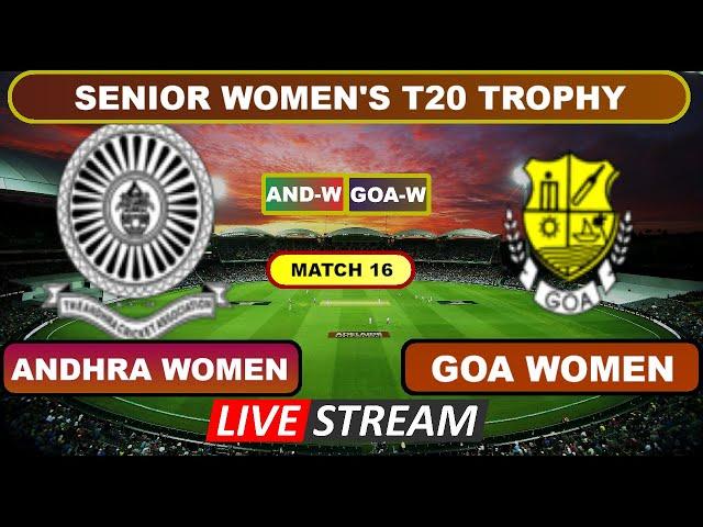 Senior Women's T20 Trophy Live - Andhra Women vs Goa Women Live Cricket Score & Commentary