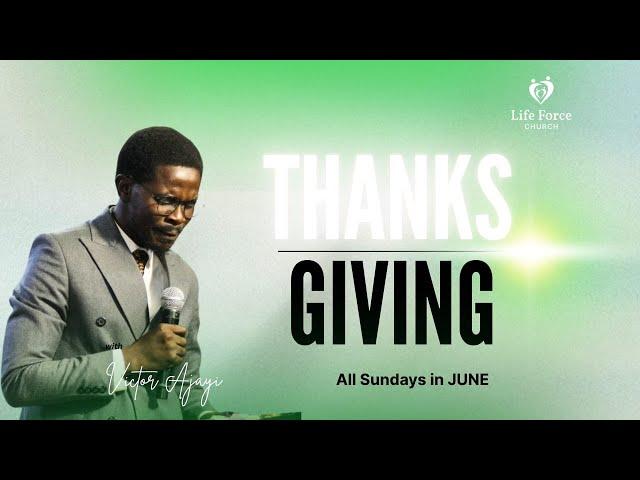 THANKSGIVING || 15/06/2025 || VICTOR AJAYI
