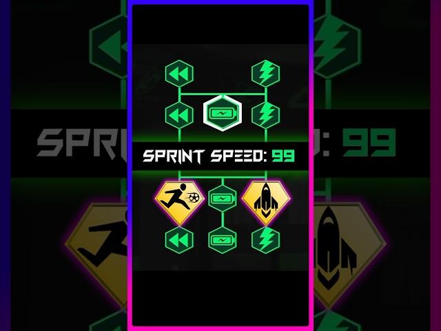 How to get 99 Sprint Speed in Pro Clubs | #shorts #fc25 #clubs #proclubs #fc25short #short