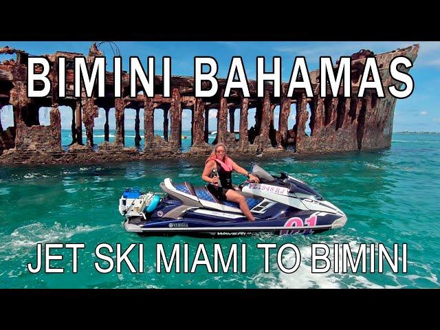 Miami to Bimini on Jet Skis | Bimini Crossing Jet Ski | Bimini Bahamas Jet Ski