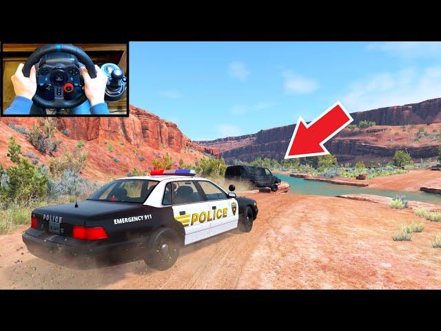 *DANGEROUS* Police Chase!! - BeamNG.drive