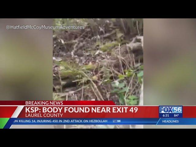 YouTube live streamers locate body near exit 49 on I-75 in Laurel County