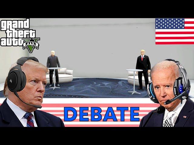 US Presidents Debate In GTA 5 (Goes Wrong)