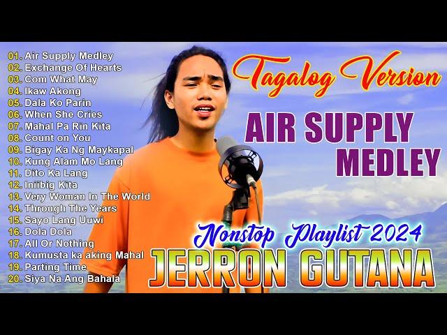 JERRON GUTANA  Tagalog Version 2024 | Best of OPM love Songs 2024JERRON GUTANA Cover Songs 2024