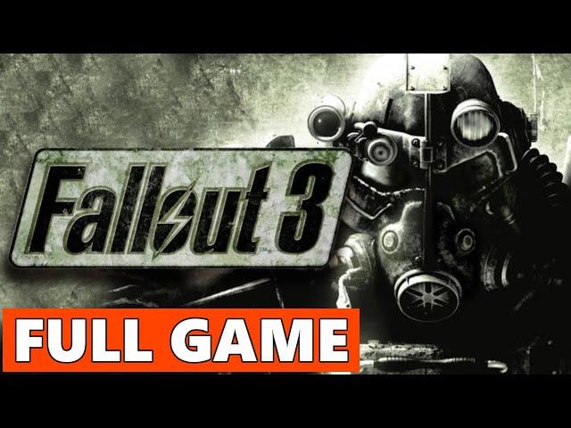 Fallout 3 Full Walkthrough Gameplay - No Commentary (PC Longplay)