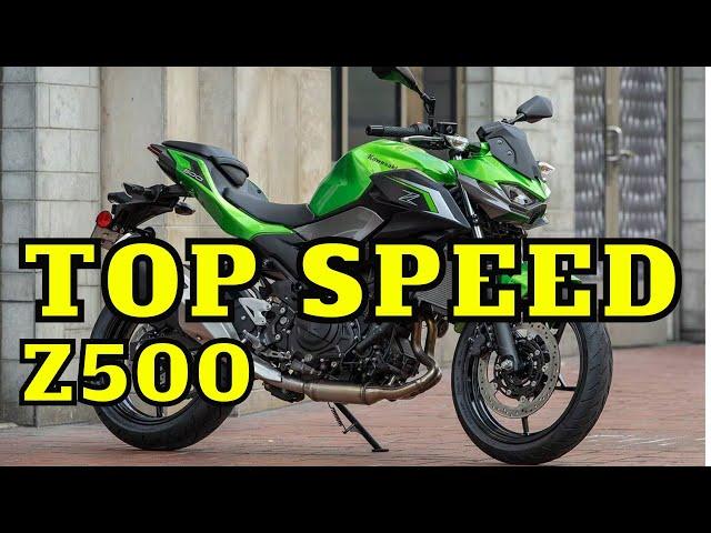 Top Speed Kawasaki Z 500