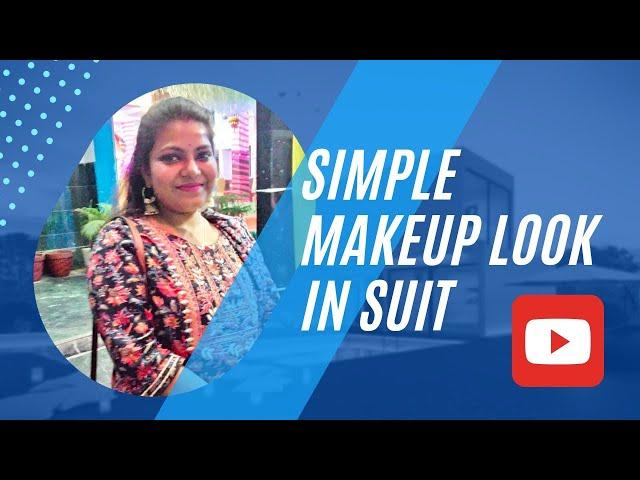 Makeup look in suit #summer #beautytips #makeup #suitlover #suitmakeuplook #dipti_vlog #maybelline