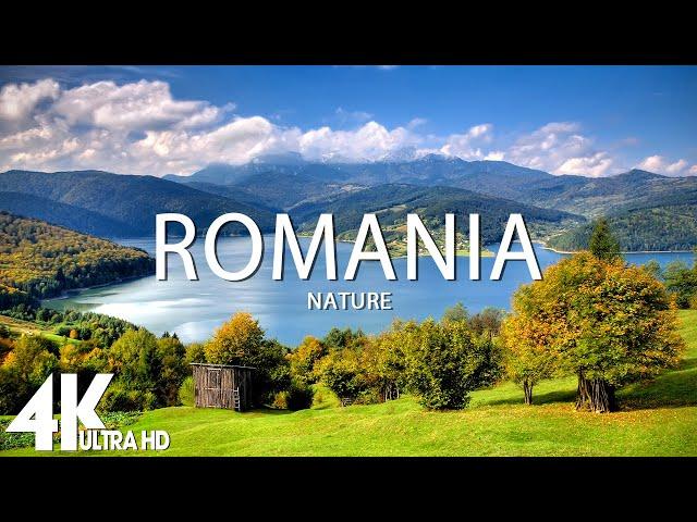 FLYING OVER ROMANIA (4K UHD) - Relaxing Music Along With Beautiful Nature Videos - 4K Video Ultra HD