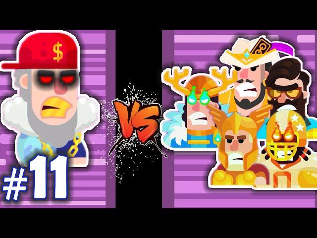 Bowmasters GrammyDump vs Top Rank Players Gameplay 11 (Android, iOS)