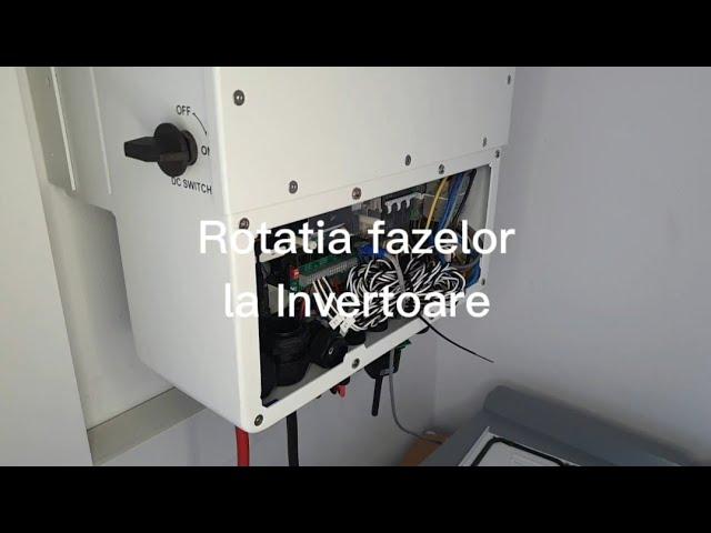 Rotatia Fazelor la Invertoare