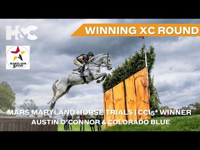 Winning Maryland 5* XC Round | Austin O'Connor & Colorado Blue